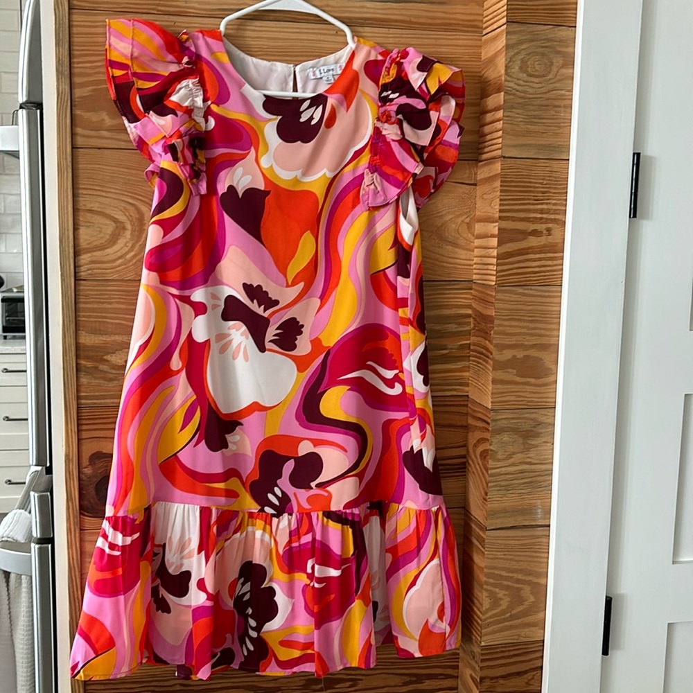 L Love Tropical Dress Size S *new*